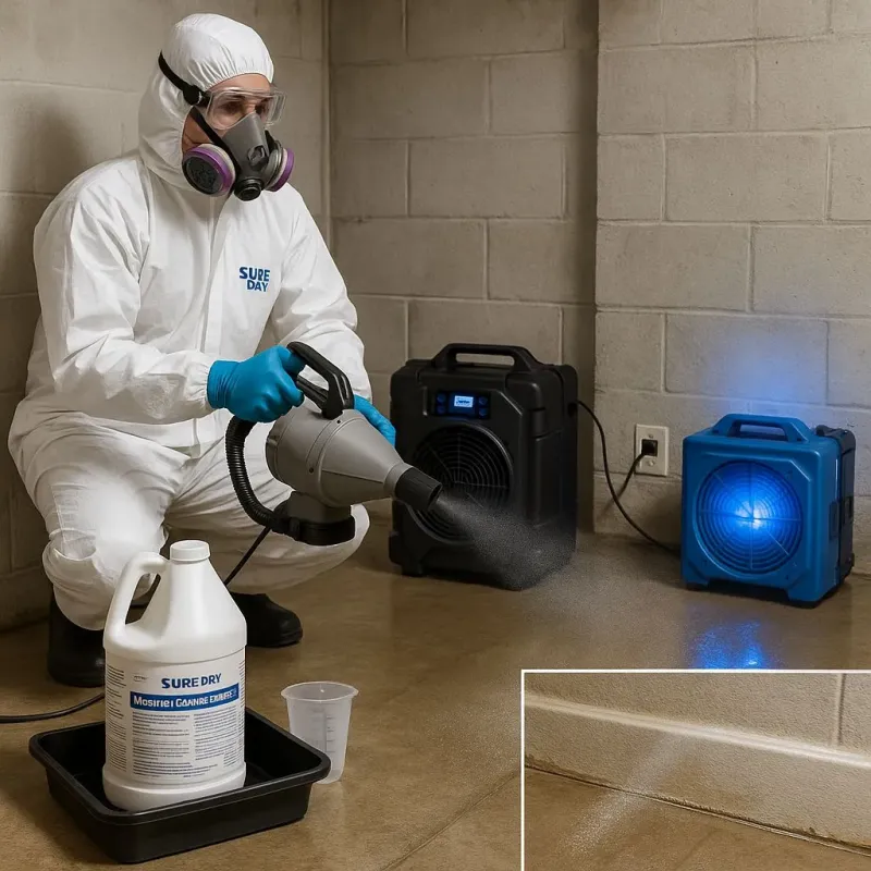 Sanitization and Odor Removal process in Pierre Part, LA