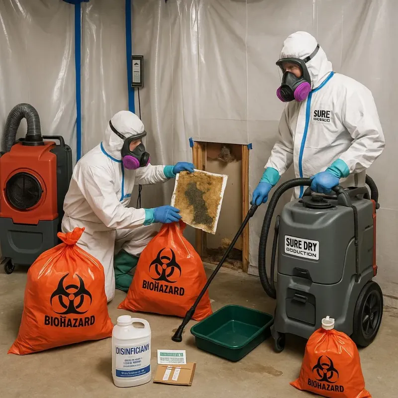 Contaminated Water Handling Protocols process in Pierre Part, LA