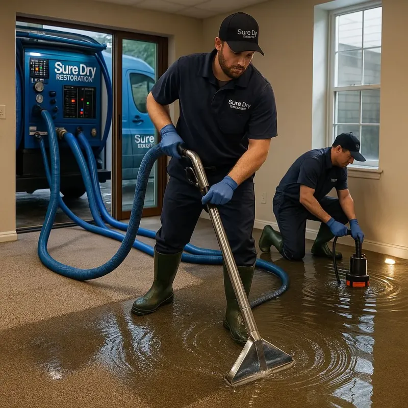 Water Extraction and Removal process in Pierre Part, LA